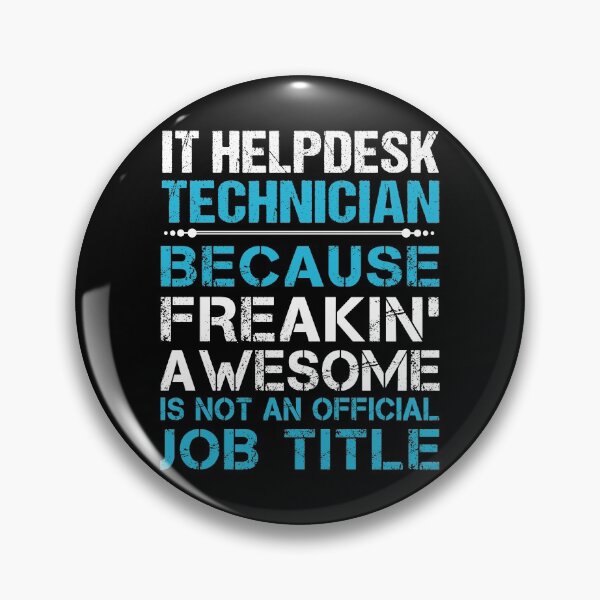 Item preview, It Helpdesk Technician T Shirt - Freaking Awesome Job Gift Item Tee designed and sold by oetate4774.