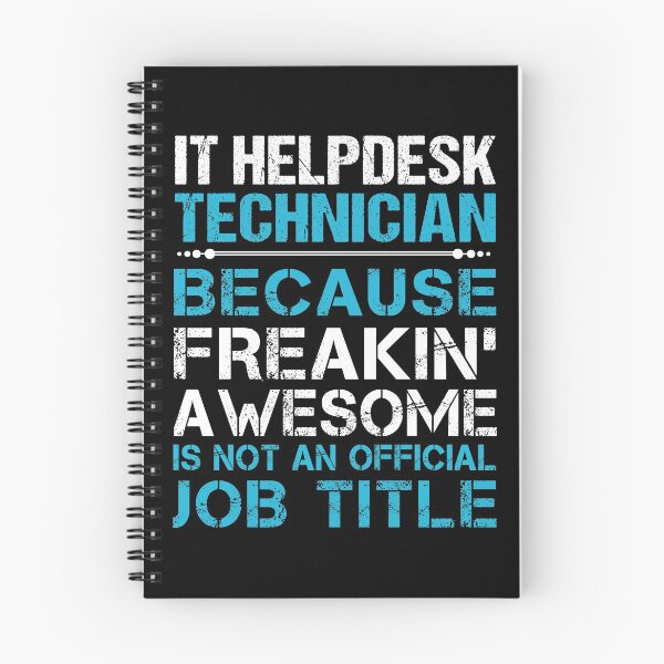 Item preview, It Helpdesk Technician T Shirt - Freaking Awesome Job Gift Item Tee designed and sold by oetate4774.