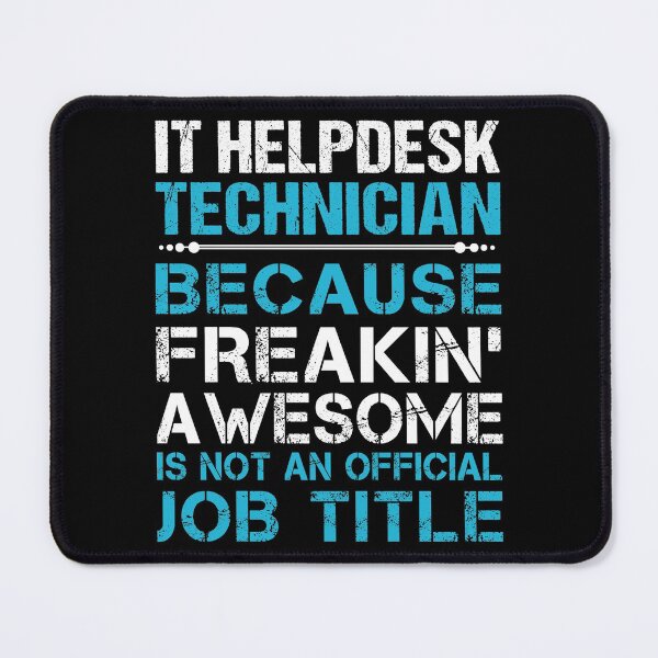 Item preview, It Helpdesk Technician T Shirt - Freaking Awesome Job Gift Item Tee designed and sold by oetate4774.