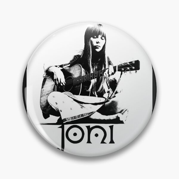 Item preview, Joni - Pochoir noir Poster Essential designed and sold by gracielynn62.