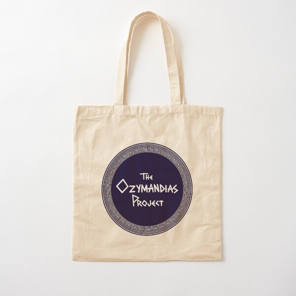 The Ozymandias Project Blue Circle Logo Tote Cotton Tote Bag