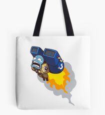 Dumb Tau Tote Bag