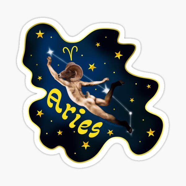 Item preview, Aries Astrology Collage designed and sold by Physique & Fantasy.