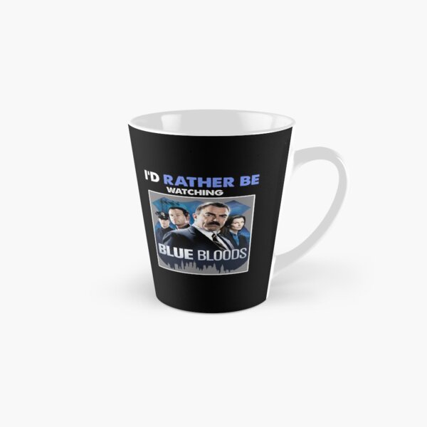 Id Rather Be Watching Blue Bloods Gift For Men Women Basic Novelty Tall Mug