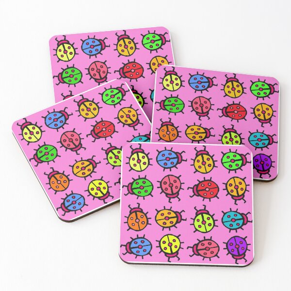 Item preview, Pretty Colorful Lady Bugs  designed and sold by SillaHoekstra.