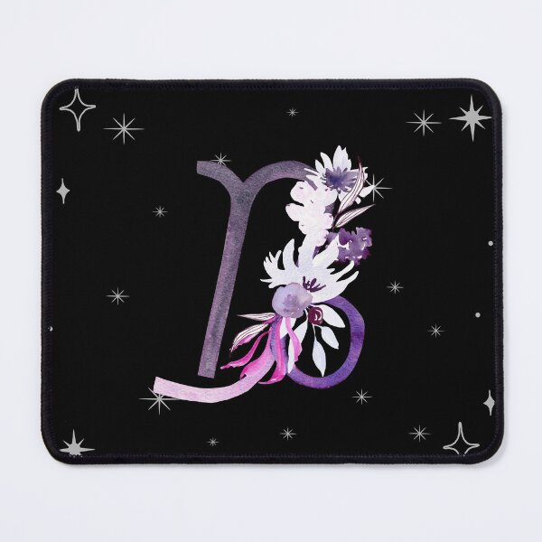 Item preview, Capricorn Zodiac Sign Watercolour Flowers designed and sold by LadyZodiac.