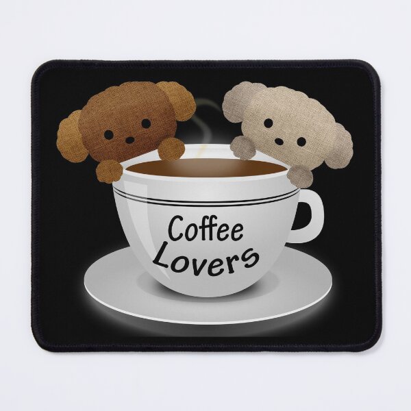 Item preview, Coffee Addicted Burlap Puppies designed and sold by LashCreations.