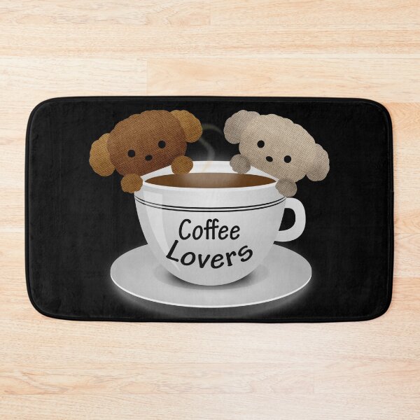Item preview, Coffee Addicted Burlap Puppies designed and sold by LashCreations.