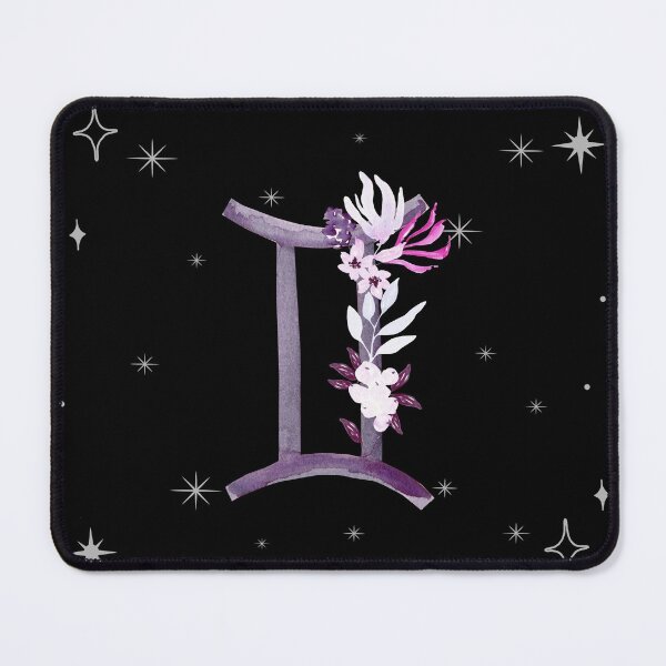 Item preview, Gemini Zodiac Sign Watercolour Flowers designed and sold by LadyZodiac.