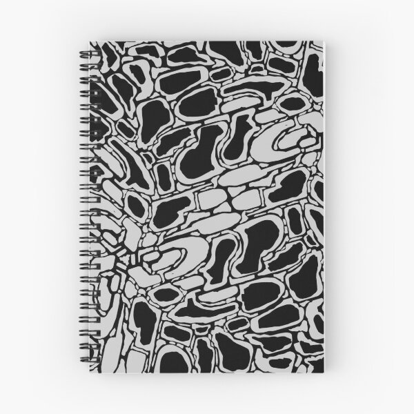 Item preview, Abstract Black and White Flowing Curvy Design designed and sold by PlumGood.