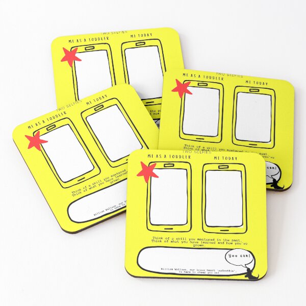 Item preview, Draw two selfies by Lizzy Duckpond designed and sold by LizzyDuckpond.