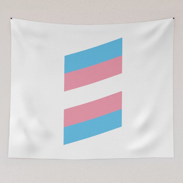 Item preview, Trans Pride Angled Flag designed and sold by sammi-ts.