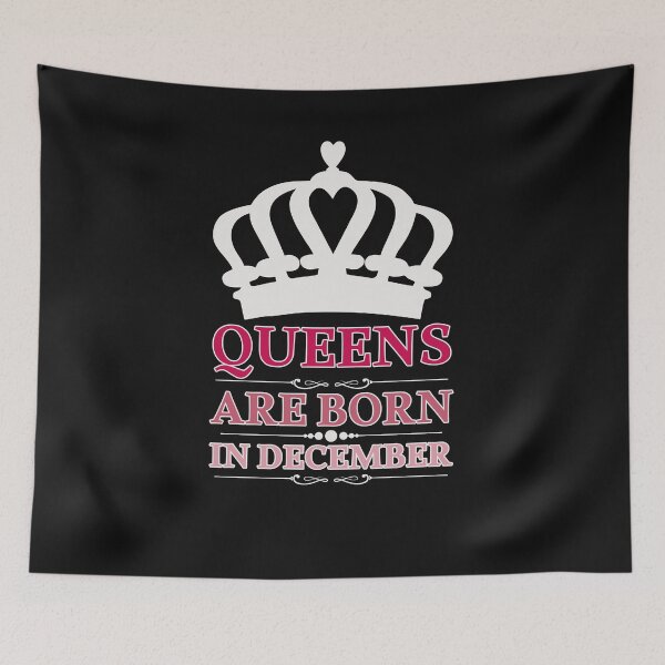 Item preview, queens are born in december designed and sold by capotees.