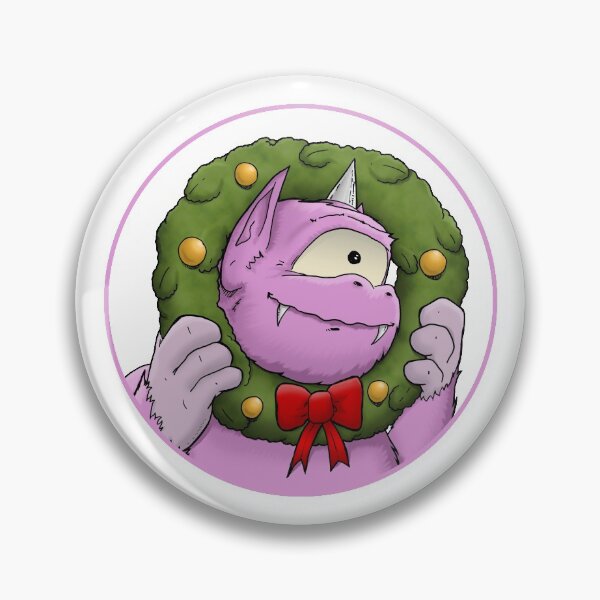 Aperçu de l'œuvre Une conception circulaire de miracle de Noël de monstre créée et vendue par Vortexxpress.