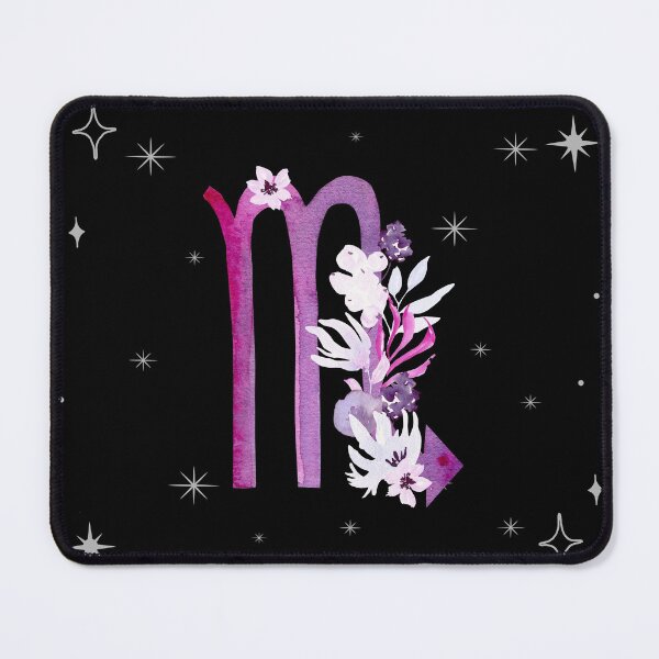 Item preview, Scorpio Zodiac Sign Watercolour Flowers designed and sold by LadyZodiac.