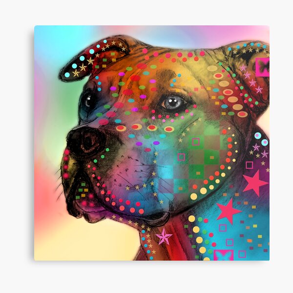 Pitbull Paw Prints Wholesale Metal Novelty Wall Decor License Plate