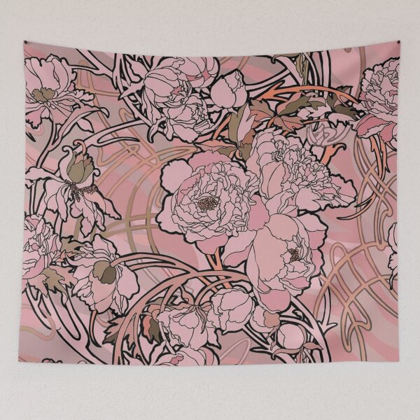 Item preview, Alphonse Mucha - Flores, (1860-1939), No 01. designed and sold by kinsley45.
