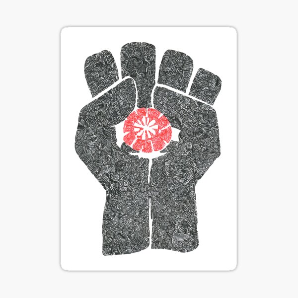 The Intricacies of Hunter S. Thompson's Gonzo Fist Sticker