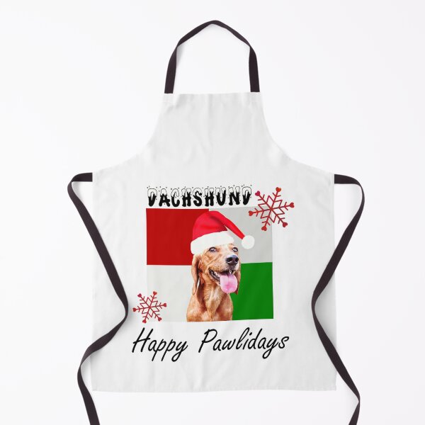 Item preview, Happy Pawlidays – Christmas Dachshund Dog Design w/ Santa Hat designed and sold by platinumblks.