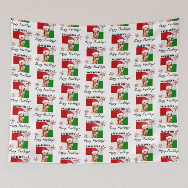 Item preview, Happy Pawlidays – Christmas Dachshund Dog Design w/ Santa Hat designed and sold by platinumblks.