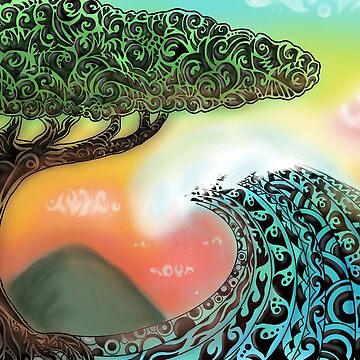 Artwork thumbnail, Hawaiian Tropical Wave by MeaganMaria
