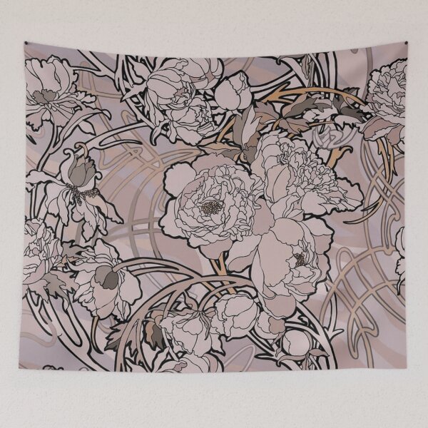 Item preview, Alphonse Mucha - Flowers, (1860-1939),No,02. designed and sold by kinsley45.