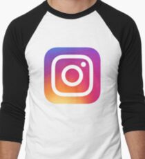 Instagram (Logo) Baseballshirt für Männer