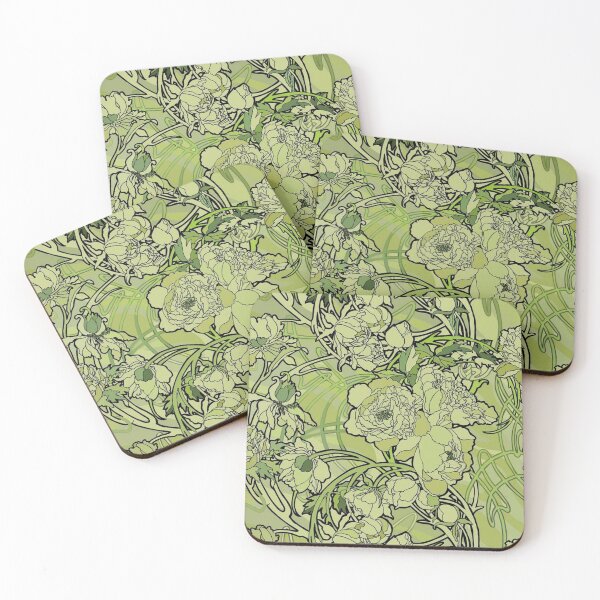 Item preview, Alphonse Mucha - Flowers, (1860-1939),No,03. designed and sold by kinsley45.