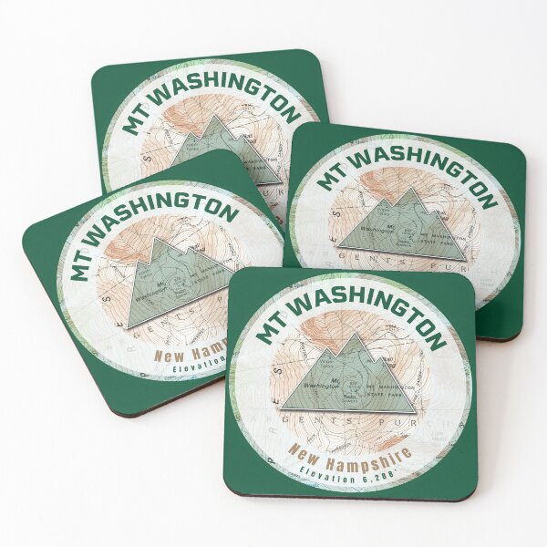 Item preview, Mountain Map - Mt Washington designed and sold by Willz Designz.