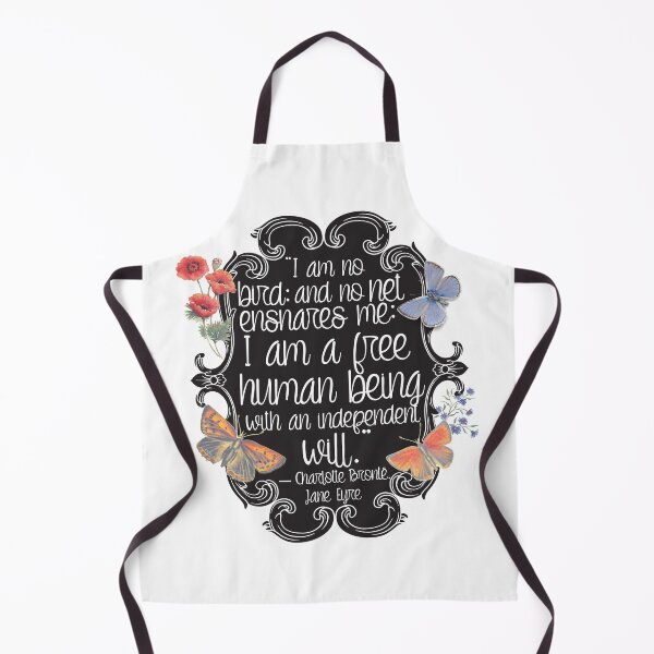 Item preview, Charlotte Brontë Jane Eyre Book Quote designed and sold by Pinkmagenta.