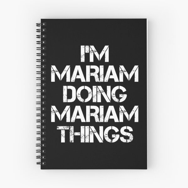 Item preview, Mariam Name T Shirt - I'm Mariam Doing Mariam Things Name Gift Item Tee designed and sold by chezeva.