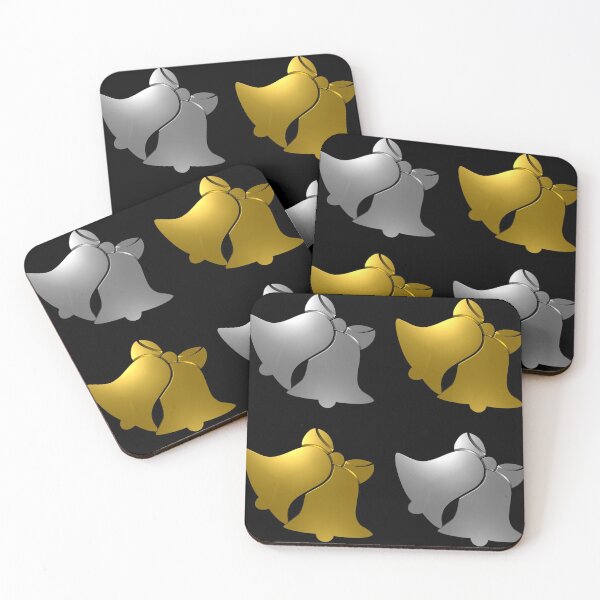 Item preview, Christmas Gold & Silver Bells designed and sold by toddbrooney.