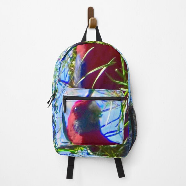 Item preview, A Crimson Rosella feeding in the Bush! designed and sold by Mickangelhere.