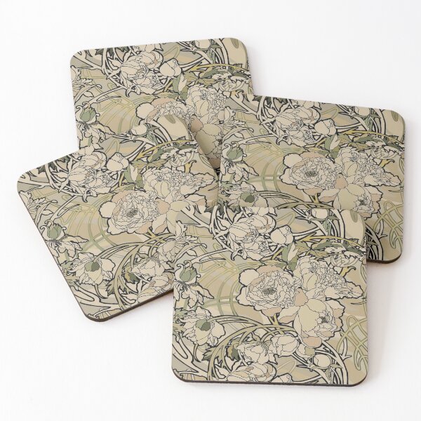 Item preview, Alphonse Mucha - Flowers, (1860-1939),No,07. designed and sold by kinsley45.