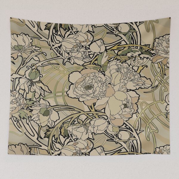 Item preview, Alphonse Mucha - Flores, (1860-1939), No 07. designed and sold by kinsley45.