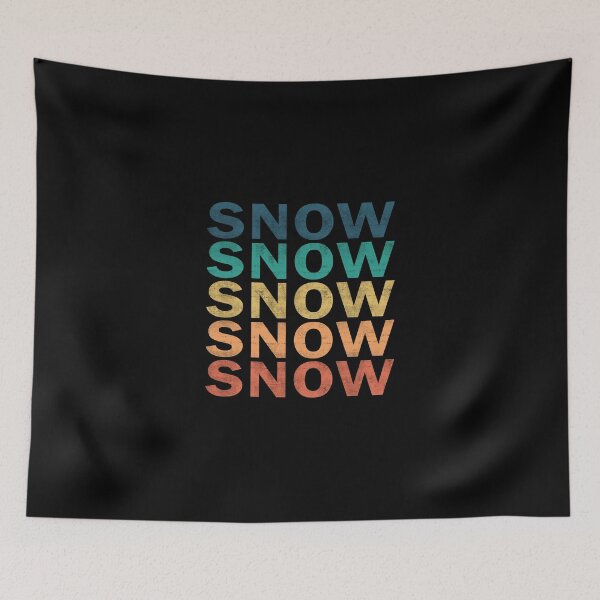 Item preview, Snow Name T Shirt - Snow Vintage Retro Snow Name Gift Item Tee designed and sold by mackpatsy.