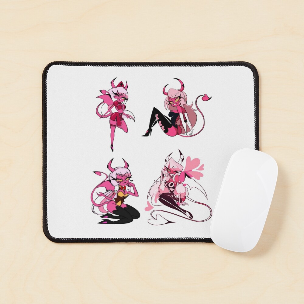"Verosika Mayday Best Girls Verosika Helluva Boss Pack" Mouse Pad for