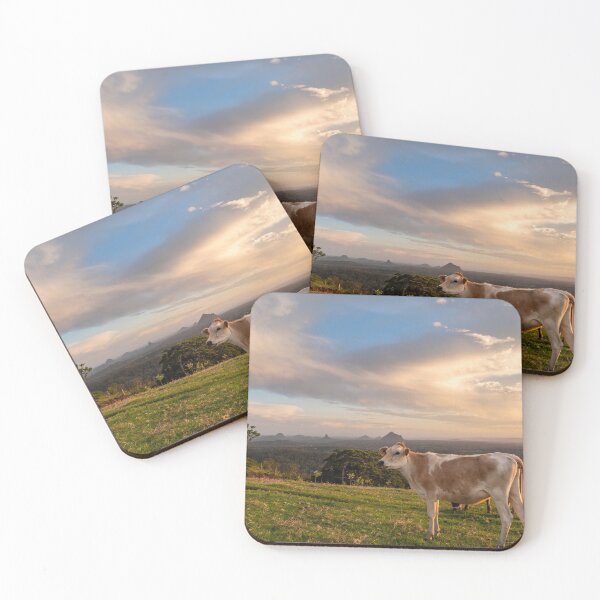 Item preview, Rural Sunset With Cows, Maleny Queensland designed and sold by Andrew Goodall.