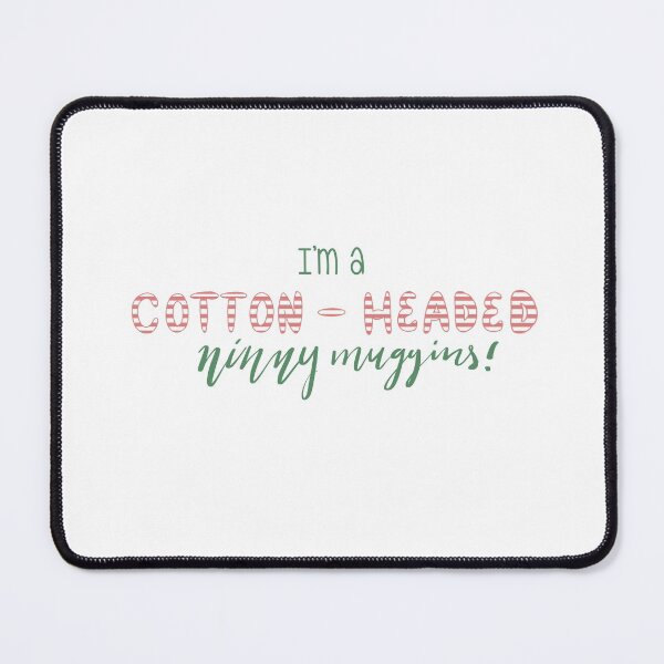 Item preview, Cotton-headed Ninnymuggins! designed and sold by Raindrops on Roses Designs.