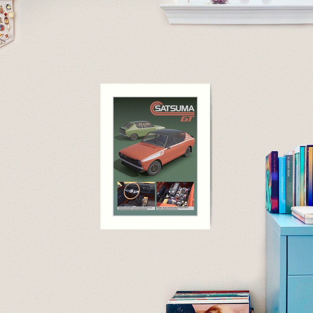 Satsuma GT Poster Poster for Sale by Rallyaddict