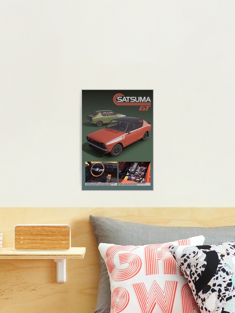 Satsuma GT Poster Poster for Sale by Rallyaddict