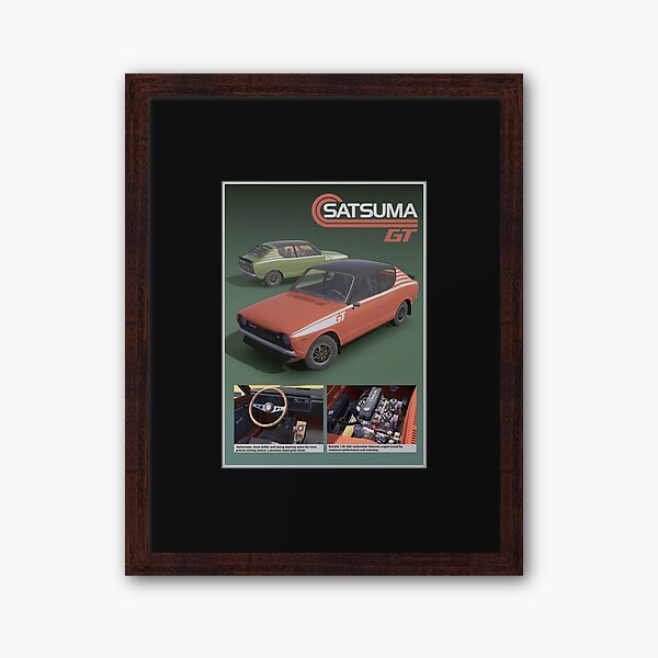 Satsuma GT Poster Poster for Sale by Rallyaddict