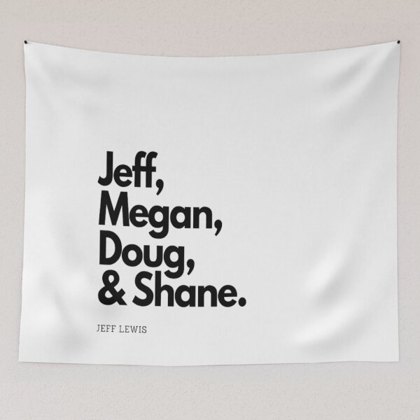 Item preview, Jeff Lewis Live Crew Names Jeff Megan Doug Shane designed and sold by Rilavie.