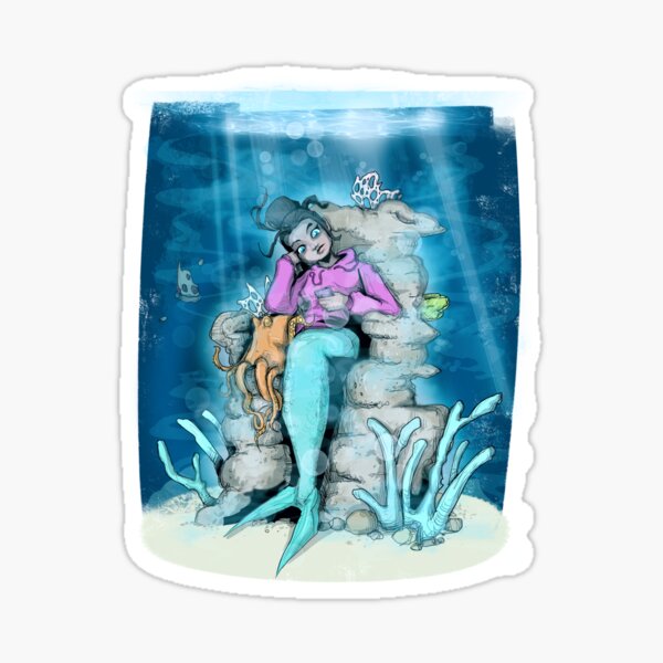 Item preview, Mermaid Life designed and sold by LVBART.