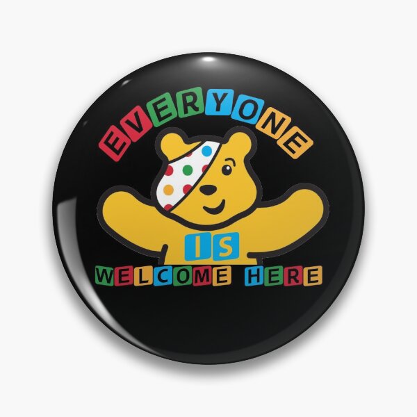 Item preview, Pudsey Bear - everone is welcome here  designed and sold by sama-stylish.