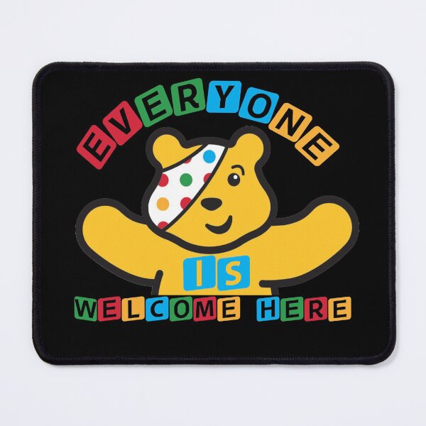 Item preview, Pudsey Bear - everone is welcome here designed and sold by sama-stylish.