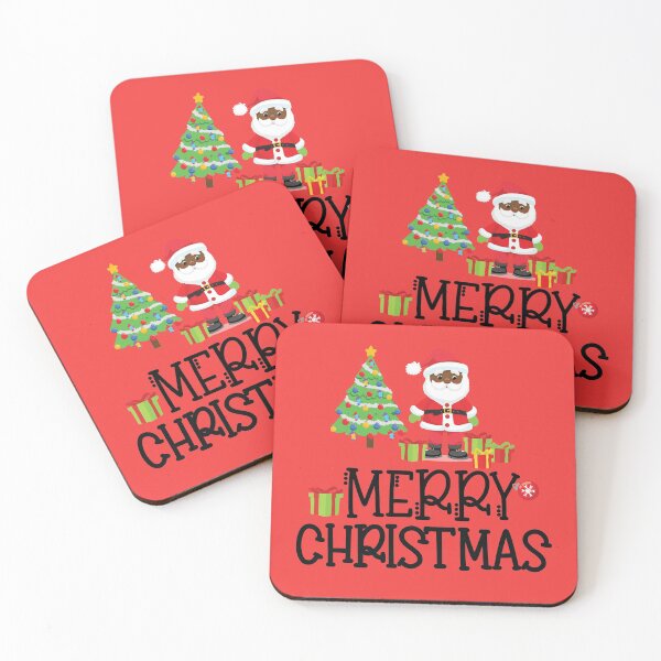 Item preview, Merry Christmas Black Santa African American Christmas designed and sold by R&BApparel.