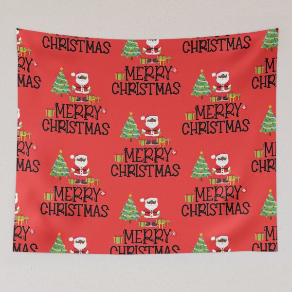 Item preview, Merry Christmas Black Santa African American Christmas designed and sold by R&BApparel.