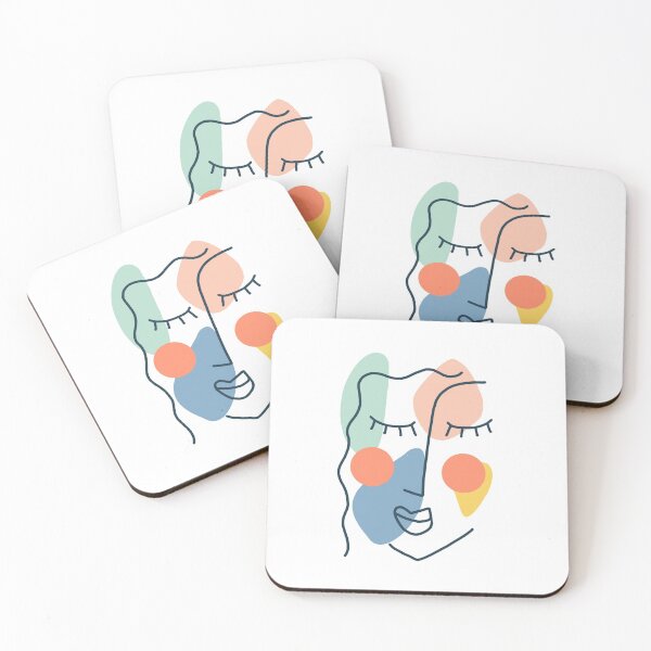 Item preview, Female Face Line Art  designed and sold by KathrinLegg.