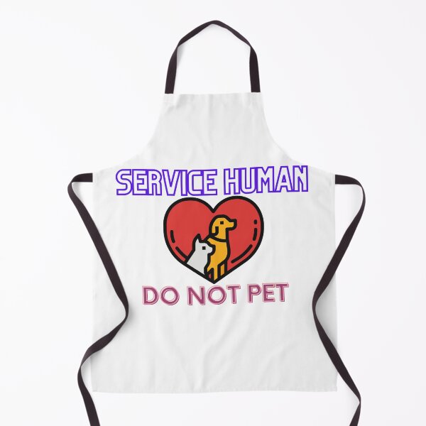 Item preview, Service Human Do Not Pet designed and sold by 4SeasonsDesigns.